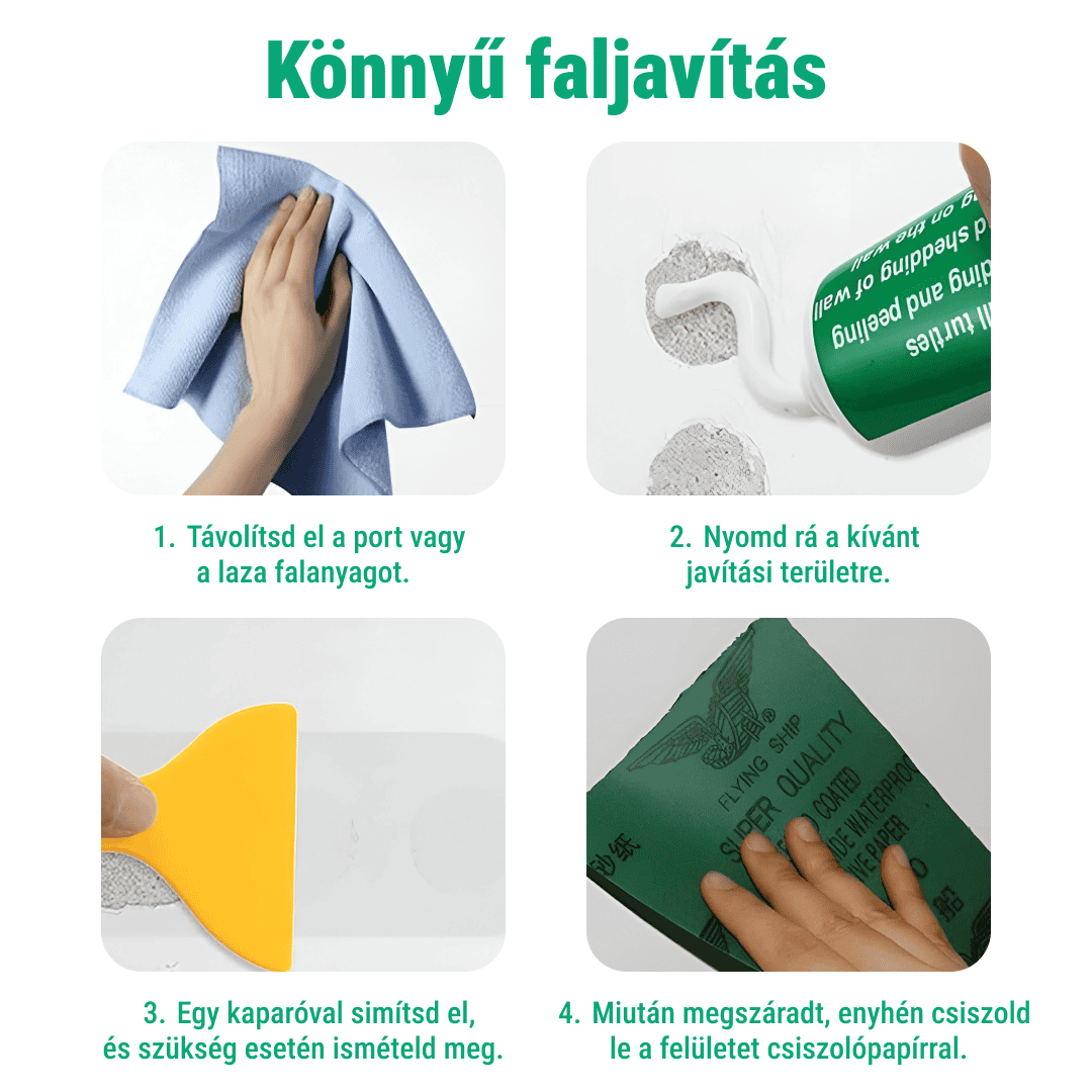 WALLMENDR® – Faljavító Készlet & Foltfedés (1+1 INGYEN) - Image 3