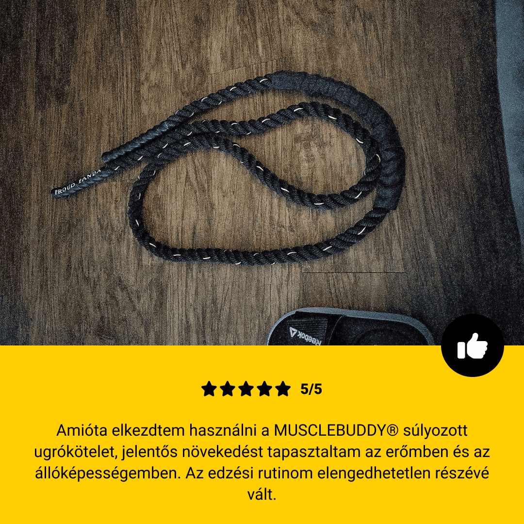 MUSCLEBUDDY® Súlyozott ugrókötél - Image 6