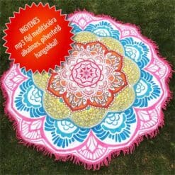 Tradicionális indiai mandala szőnyeg