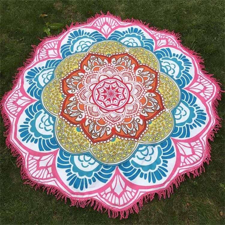 Tradicionális indiai mandala szőnyeg - Image 4
