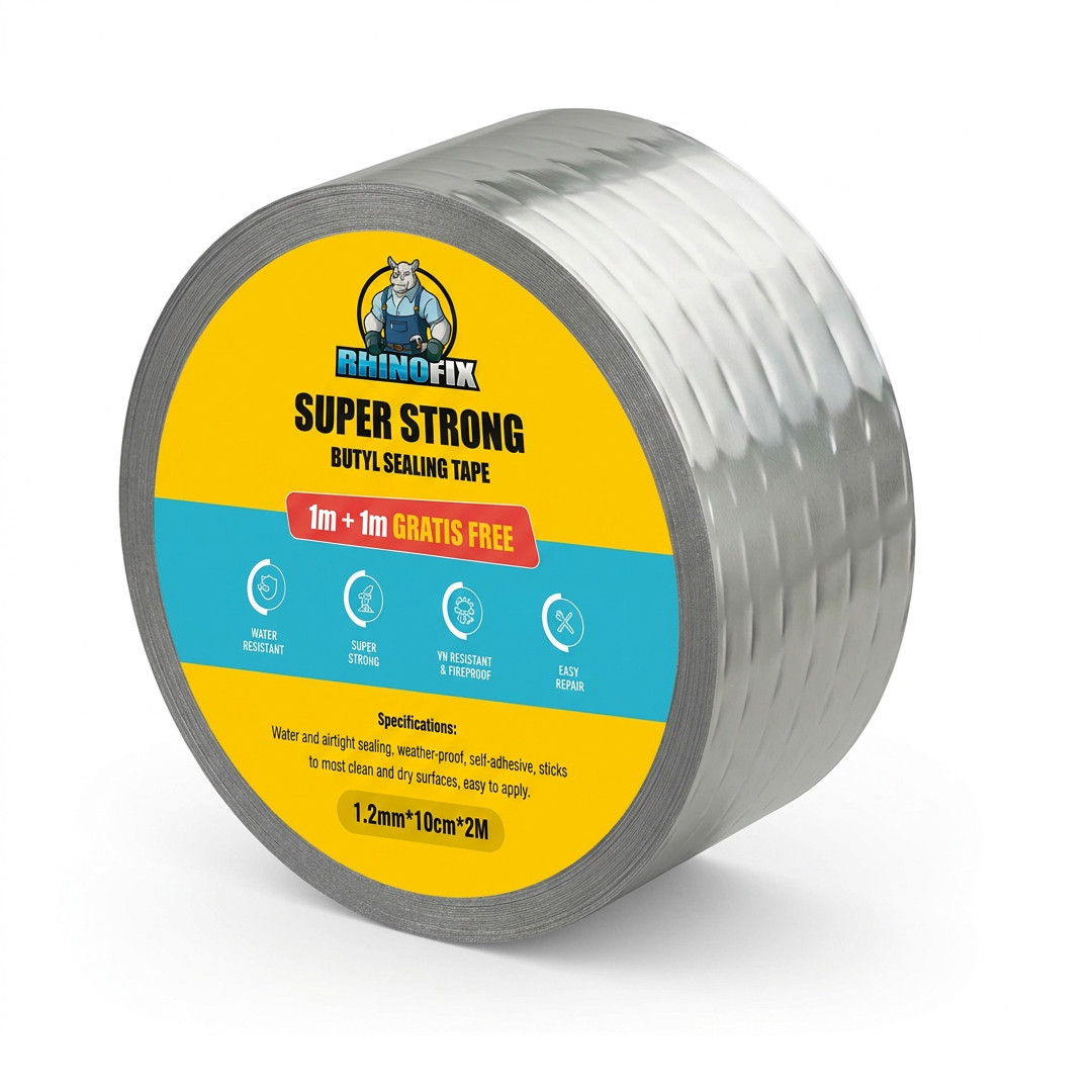 RHINOFIX – Szuper Ellenálló Butil Tömítőszalag (1m + 1m INGYEN) - Image 6