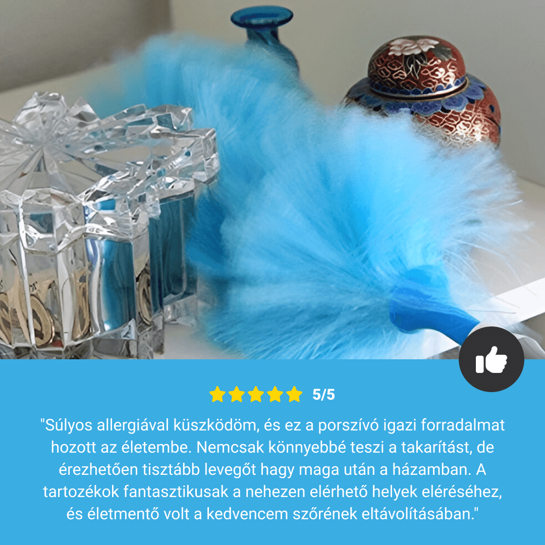 DUSTARO – kihúzható elektromos portalanító nehezen elérhető helyekhez - Image 6