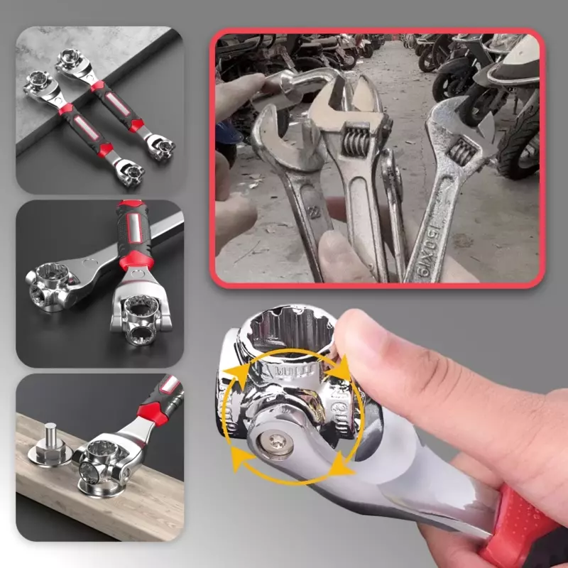 WrenchKing™ multifunkciós csavarkulcs 48/1