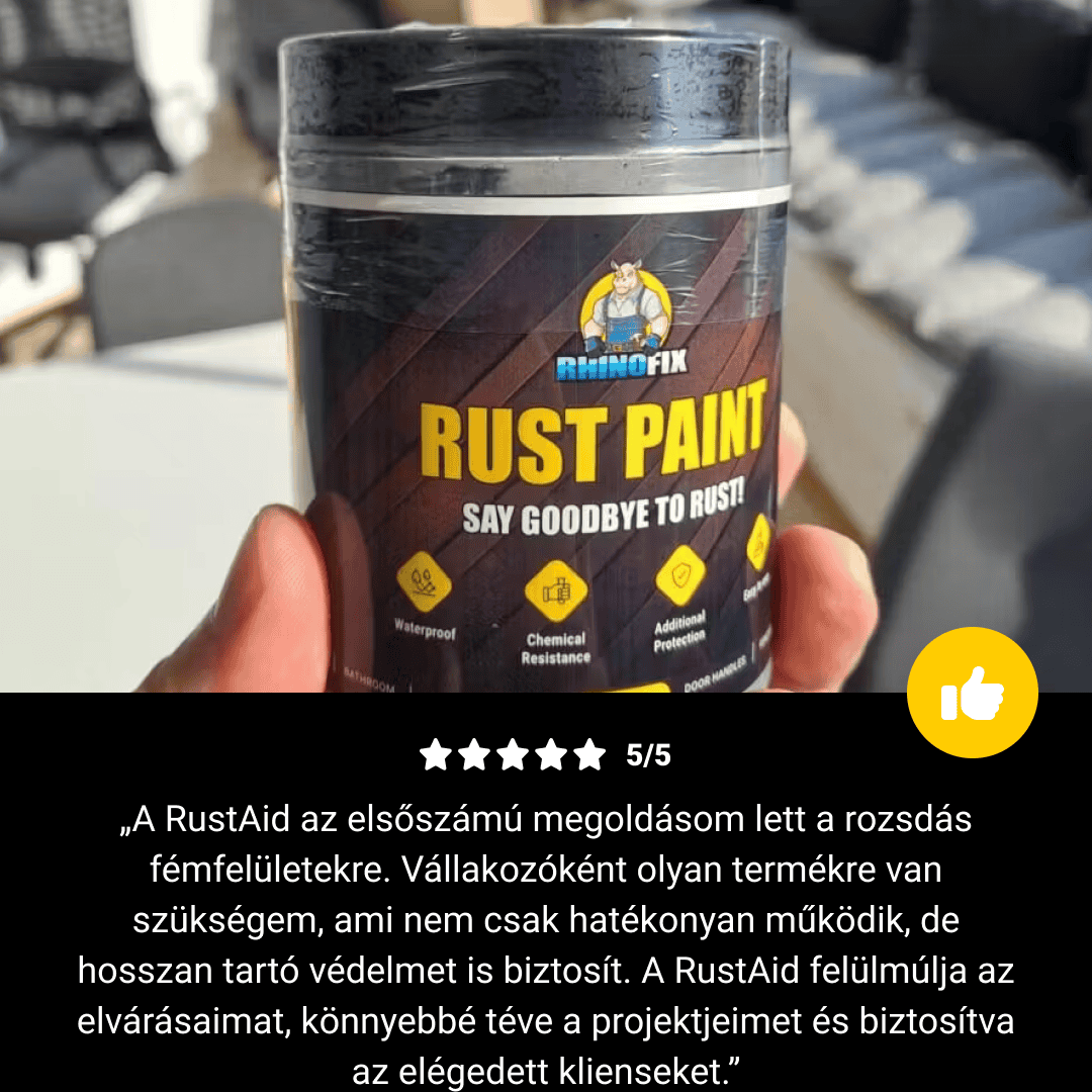 RHINOFIX™ Rozsda Festék – Rozsda- és Korróziógátló Festék - 500ml - Image 7
