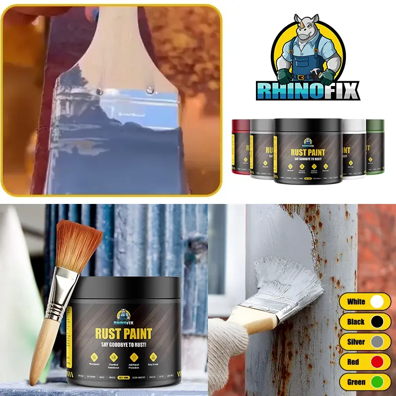 RHINOFIX™ Rozsda Festék – Rozsda- és Korróziógátló Festék - 500ml