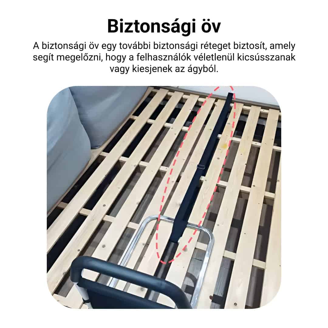 BEDMEDIC – ágy melletti kapaszkodó a könnyű és biztonságos felkeléshez és lefekvéshez (minden ágyhoz illeszkedik) - Image 3