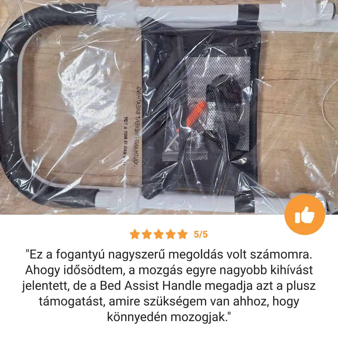 BEDMEDIC – ágy melletti kapaszkodó a könnyű és biztonságos felkeléshez és lefekvéshez (minden ágyhoz illeszkedik) - Image 8