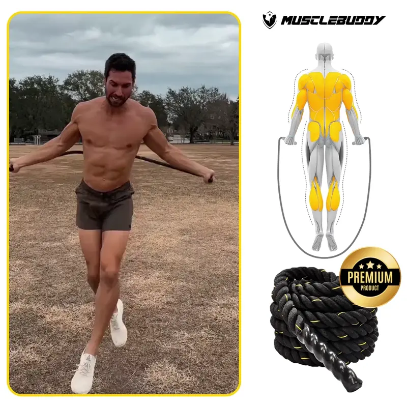 MUSCLEBUDDY® Súlyozott ugrókötél