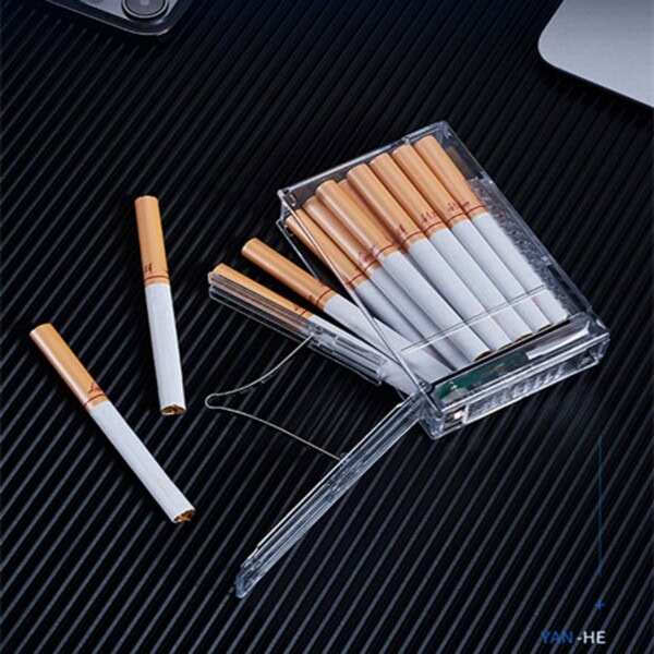 AKRIL CIGARETTATARTÓ ÖNGYÚJTÓVAL™ ELEKTROMOS ÖNGYÚJTÓ - Image 2
