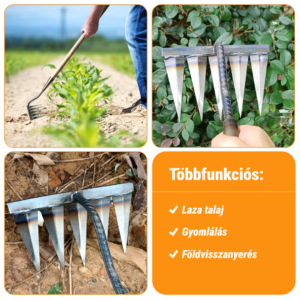 Alternative view of TOOTHRAKE™ GYOMLÁLÓ GEREBLYE