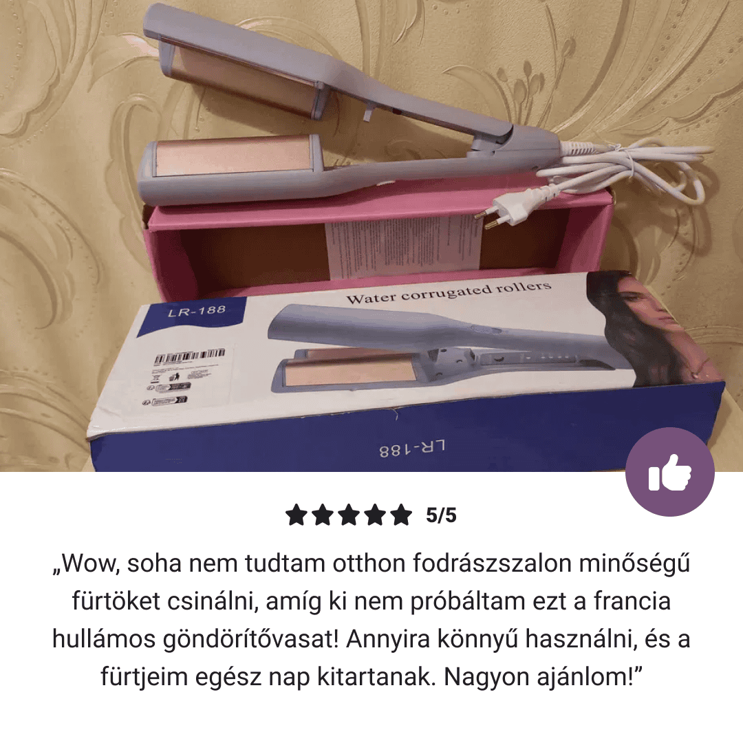 VIRON – formázz francia hullámokat másodpercek alatt, élvezd egész nap + AJÁNDÉK - Image 9