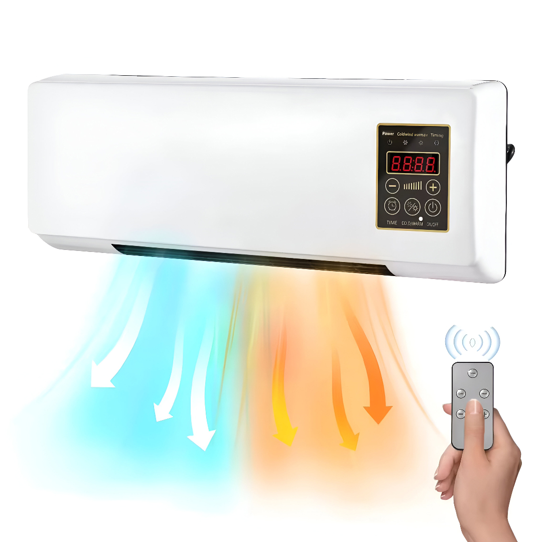 Enchantia – Ventilátor Fűtési és Szellőztetési Funkcióval, Szerszám Nélküli Összeszerelés - Image 6