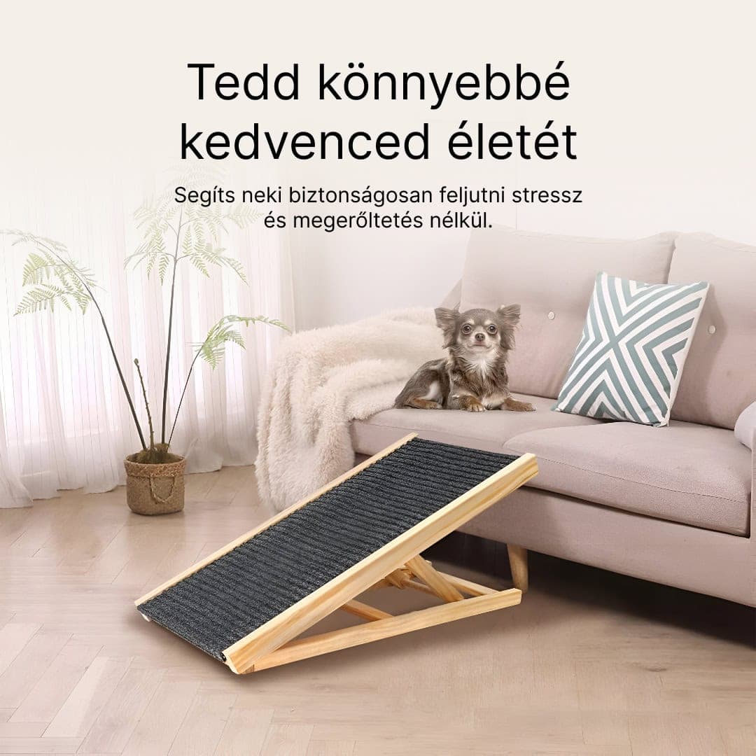 PetEase – rámpa a könnyű és biztonságos feljutáshoz kisebb és idős háziállatok számára - Image 2