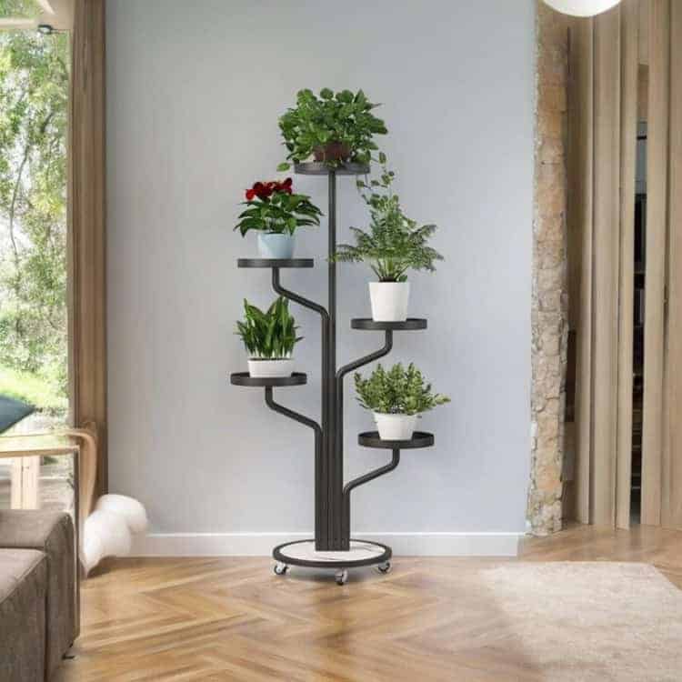 Floro™ - Elegáns, 5 szintes növénytartó kerekekkel - Image 3