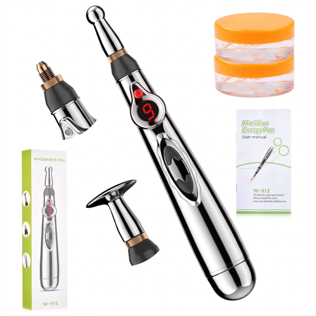 MassagePen™ – Elektronikus Masszázs Toll Akupunktúrához 3 az 1-ben - Image 6