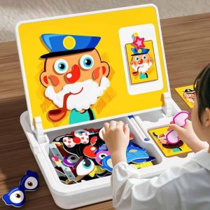 FaceBoard™ – Mágneses Arc Puzzle Tábla